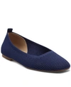 Lucky Brand Women's Daneric Washable Knit Flats Women's Shoes In Blue