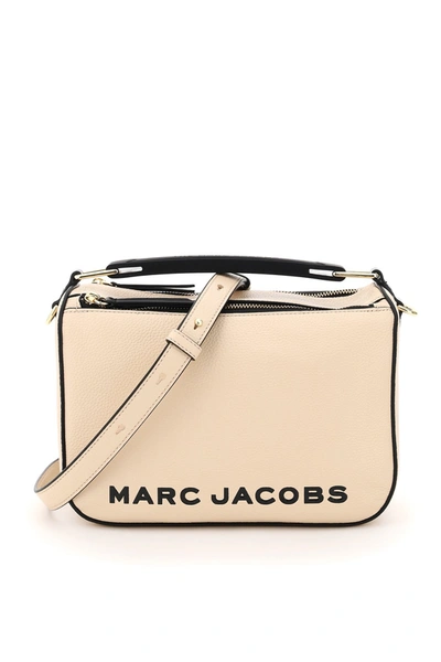 Marc Jacobs The  The Softbox Shoulder Bag In Apricot Color In Beige