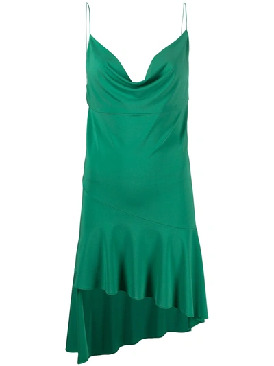 Andamane Gemma Stretch Viscose Mini Dress In Green