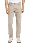 Ag Everett Slim Straight Fit Stretch Jeans In 7 Years Wild Taupe