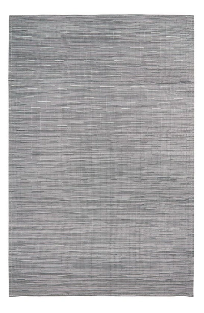 Chilewich Textured Woven Indoor/outdoor Floor Mat In Fog