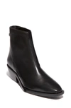 Allsaints Women's Lenora Pointed Toe Ankle Booties In Black Leather