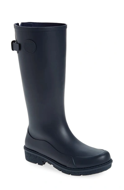 Fitflop Wonderwelly Waterproof Rain Boot In Midnight Navy