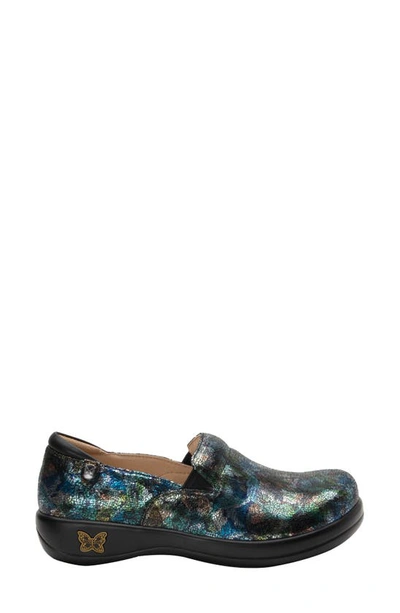 Alegria Keli Embossed Clog Loafer In Fan Flare Leather