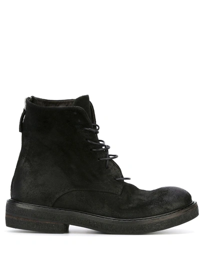Marsèll Zipped Ankle Boots In Black