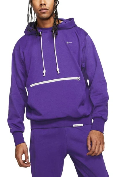 Nike Standard Issue Men's Basketball Pullover Hoodie In Court