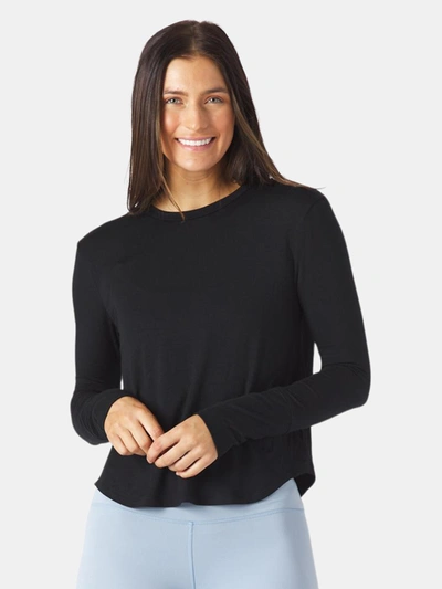 Glyder Electric Knit Top In Black
