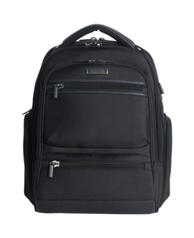 Kenneth Cole Reaction Tsa Checkpoint Friendly Ez-scan 17.0" Computer Backpack With Usb Charging Port In Black