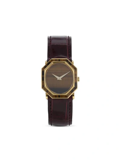 Pre-owned Piaget 1970  Mechanical 25mm In Brown