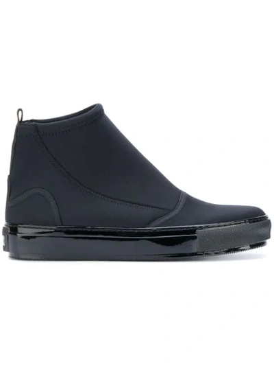 Marni Slip-on Boots In Z1n99 Black/black