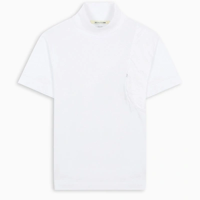 1017 A L Y X 9sm White Roll Neck S/s T-shirt