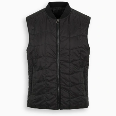 Ferragamo Black Padded Waistcoat