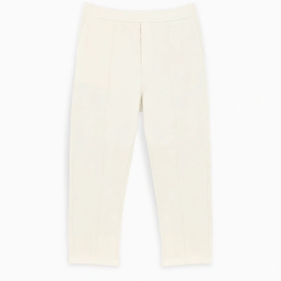 Prada Ivory Jogging Trousers In White