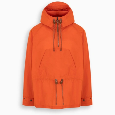 Ferragamo Orange Jacket With Drawstring