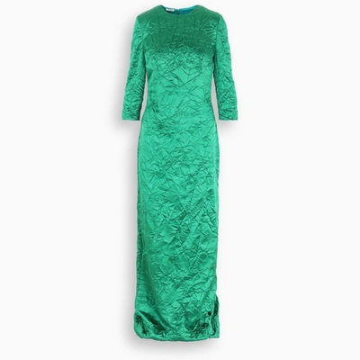 Miu Miu Green Long Dress
