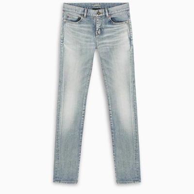 Saint Laurent Light-blue Slim-fit Jeans