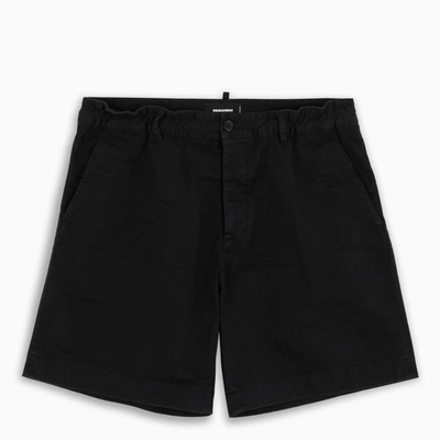 Dsquared2 Stretch Black Shorts