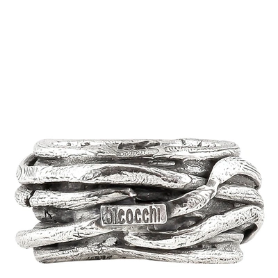 Emanuele Bicocchi Multi Wire Ring In Silver In Metal