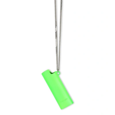 Ambush Green Large Lighter Case Necklace