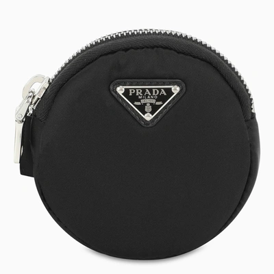 Prada Black Nylon Necklace Bag