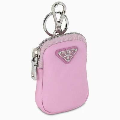 Prada Pink Nylon Small Pouch