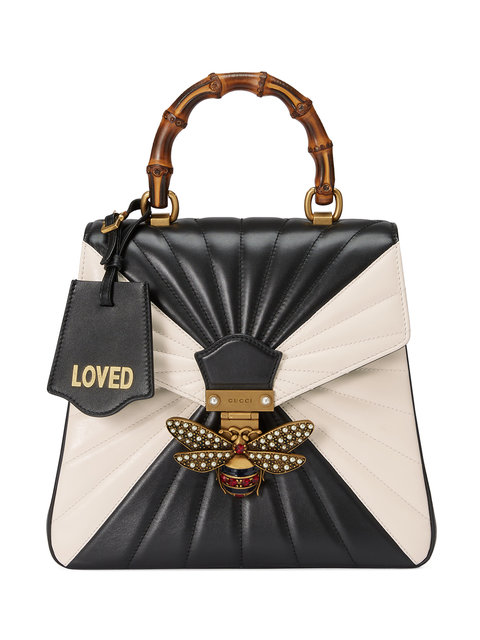 gucci queen margaret black bag