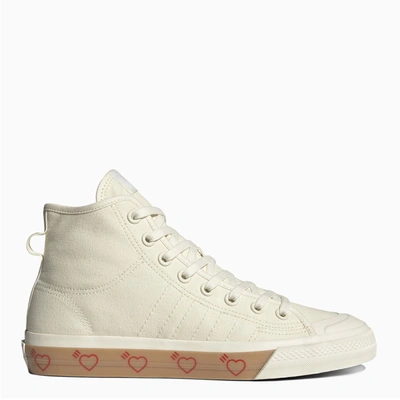 Adidas Statement White Human Made Nizza High-top Sneakers