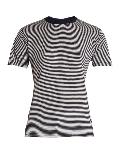 Eve Denim Alexa Striped Jersey T-shirt In Blue Multi | ModeSens
