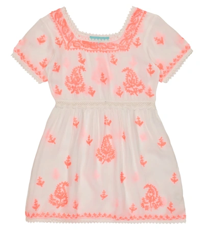 Melissa Odabash Kids' Baby Kaia Embroidered Dress In White