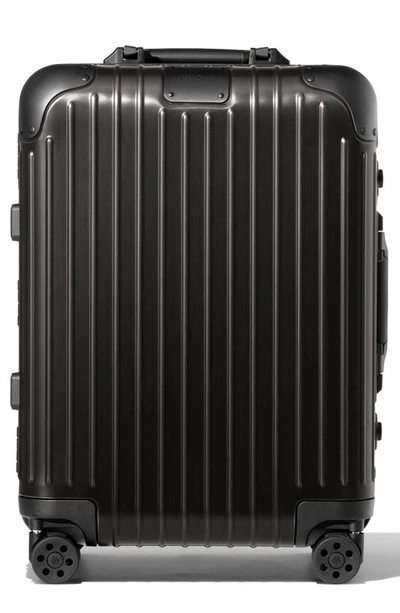 Rimowa Original Cabin 22-inch Wheeled Carry-on In Black