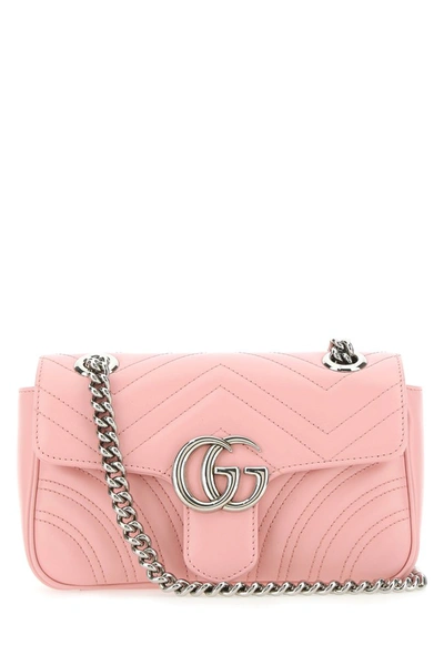 Gucci Gg Marmont Mini Bag In Pink