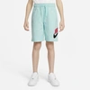 Nike Sportswear Club Fleece Big Kidsâ Shorts In Tropical Twist,heather