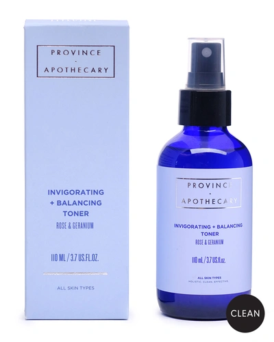 Province Apothecary 3.7 Oz. Invigorating And Balancing Toner In Baby Blue