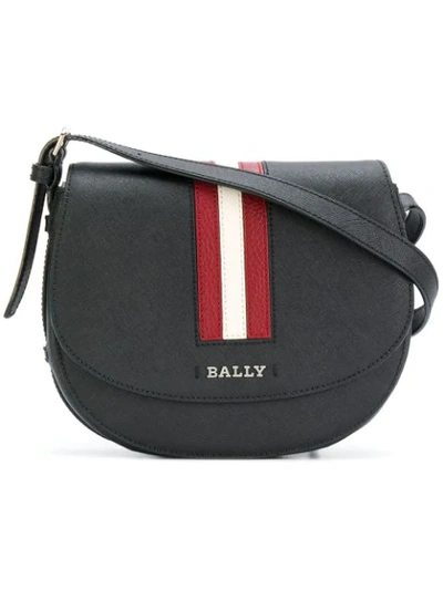Bally Supra Medium Crossbody Bag In Black