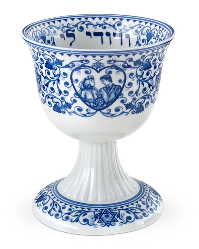 Spode Judaica Wedding Cup In Blue