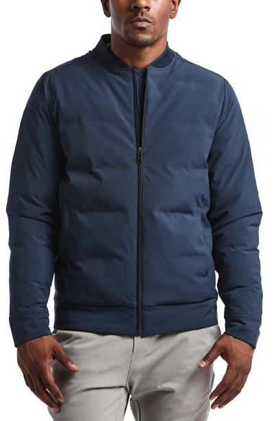 Public Rec Men's Better Than Down Water-repellent Bomber Jacket In Navy