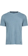 On Active-t Performance Running T-shirt In Blue