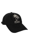 Billabong Surf Club Baseball Cap In Black Moon