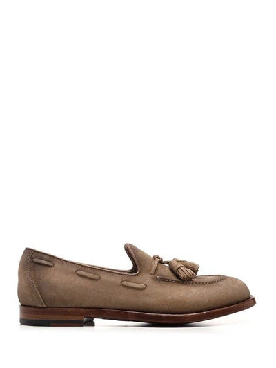 Officine Creative Ivy 1 Loafers In Beige In Brown