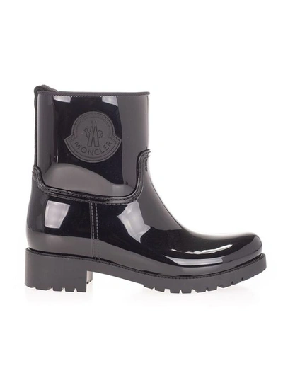Moncler Women's Black Other Materials Ankle Boots
