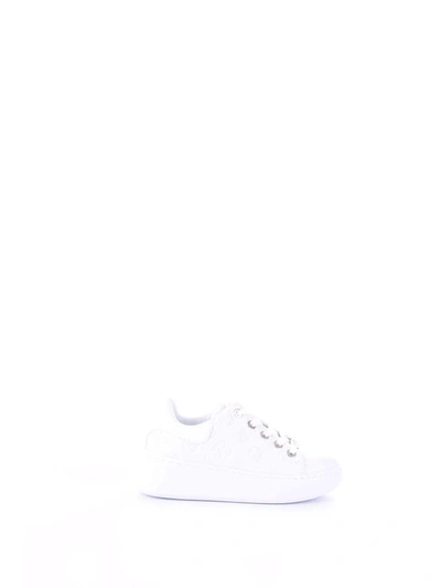 Guess Women's White Leather Sneakers