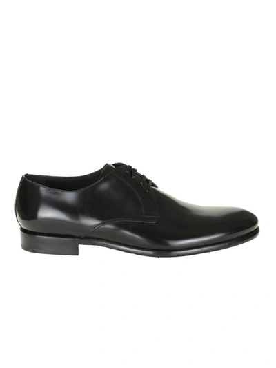 Dolce E Gabbana Men's  Black Other Materials Lace Up Shoes