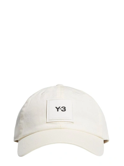Adidas Y-3 Yohji Yamamoto Women's White Cotton Hat