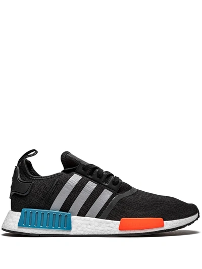 Adidas Originals Nmd_r1 "black/silver/solar Red" Sneakers