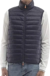 Save The Duck Adam Puffer Vest In Blue