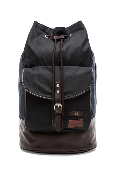 Fred Perry British Millerain Duffle Bag In Navy | ModeSens