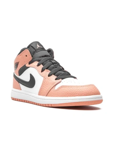 Nike Kids' Air Jordan 1 Mid Ps Sneakers In Pink