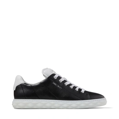 Jimmy Choo Diamond Light / F Sneakers In Nappa In V Black