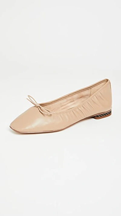 Sam edelman beige flats sale