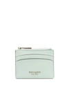 Kate Spade Spencer Zipped Cardholder In Blue